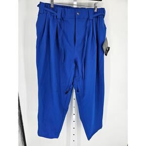 Bumdeep Mens Sz M Snowboarding Snow Pants Blue Insulated NEW